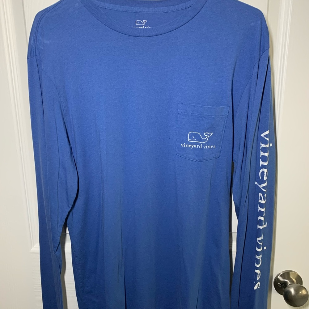 Vineyard Vines Long Sleeve Lettered Tee
